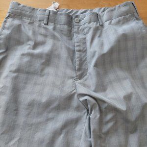 PGA Tour 34 x 32 Grey plaid golf pants